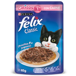 Felix Classic Gatitos con Carne