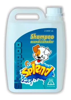 Splend - Shampoo Acondicionador Para Mascotas