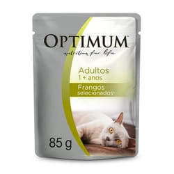 Optimum - Alimento Húmedo Sabor Pollo Para Gato Adulto
