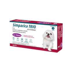 Simparica - TRIO Perros De 2,5 Hasta 5Kg 1 tab