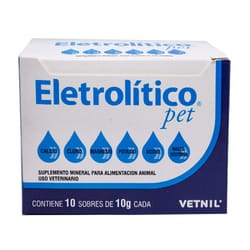 Electrolitico Pet 10 g - Hidratante.