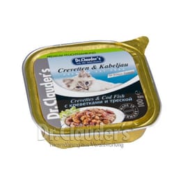 Dr Clauders - Cat crevetten & Kabeljau