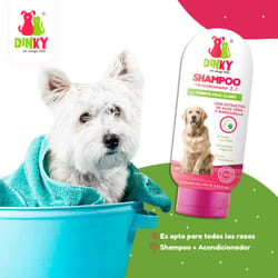 Dinky - Shampoo 2 En 1 Para Perro Pelo Claro