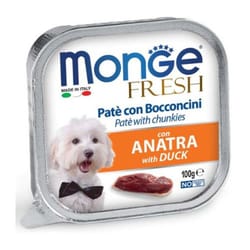 Monge - Fresh x100 g / Pate con Pato
