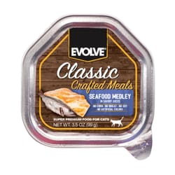 Evolve - Cat Bandeja Classic Crafted Meals Seafood Medley