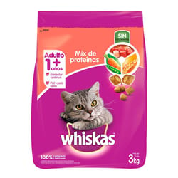 Whiskas - Alimento para Gatos Mix de Carnes
