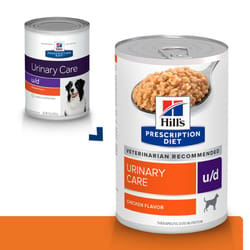 Hills - Prescription Diet U/D Urinary Care With Chicken Lata Dog