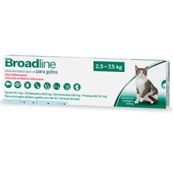 Broadline - Gatos De 2,5 Hasta 7,5 Kg.