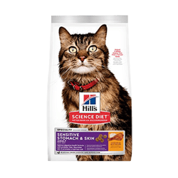 Hills - Science Diet Adult Sensitive Stomach & Skin Cat