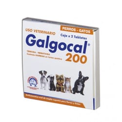 Galgocal - Antiparasitorios Perros y Gatos 200.