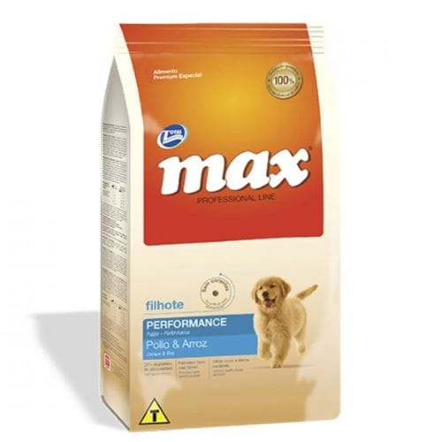 Max - Professional Line Cachorro Performance Pollo Y Arroz