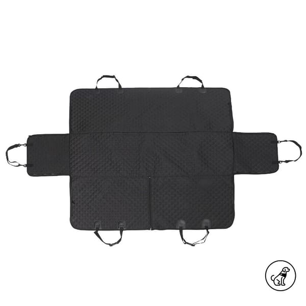 Hamaca para mascota impermeable Geepro manta para perro asiento trasero del  carro con cubierta de protección, Negro