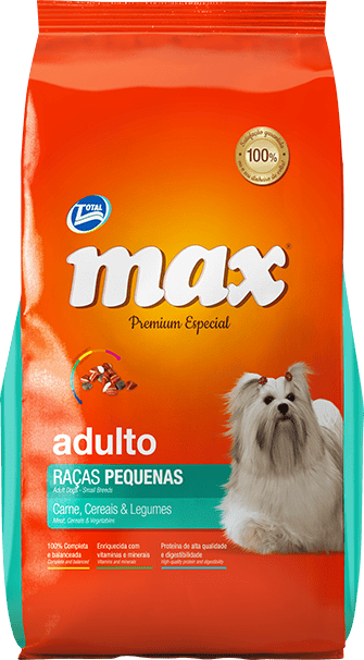 Max -  Premium Adultos Razas Pequeñas Carne, Cereales Y Verduras